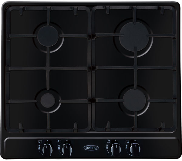 BELLING GHU60TGC LPG Gas Hob - Black, Black