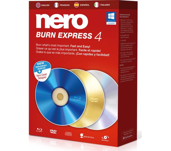 nero burn express 4 download