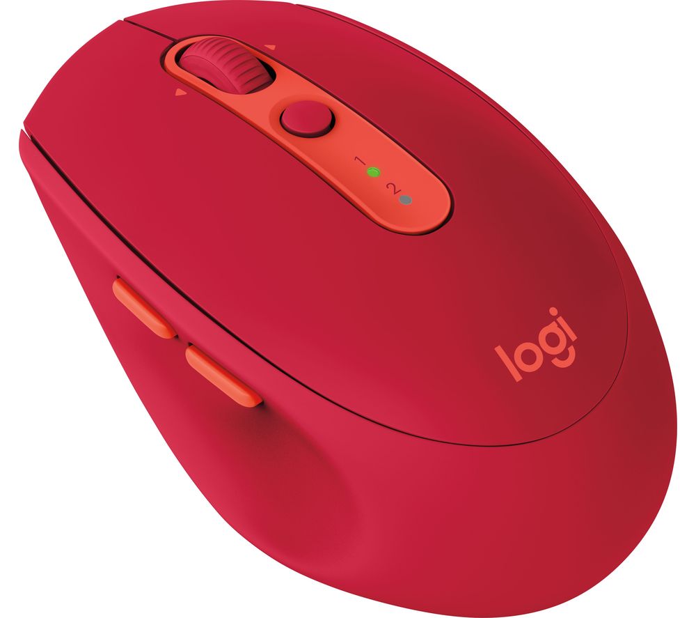 Buy LOGITECH M590 Wireless Optical Silent Mouse - Red | Free Delivery ...