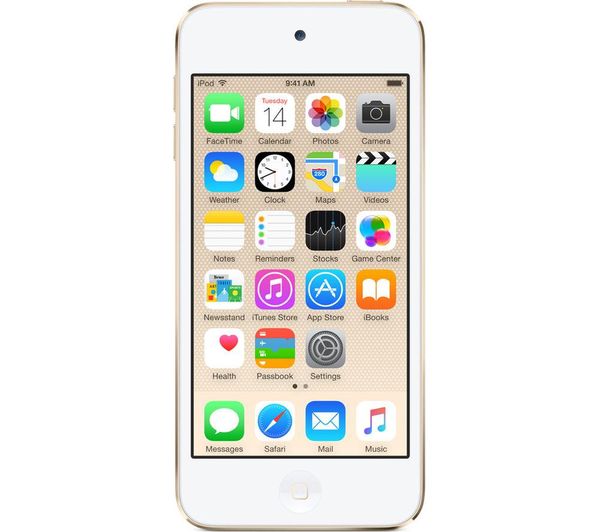 APPLE iPod touch - 128 GB, 6th Generation, Gold, Gold