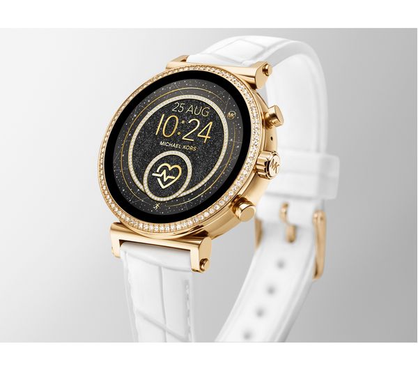 michael kors access sofie heart rate touchscreen smartwatch