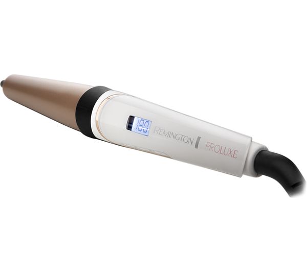 45575540100 - REMINGTON Proluxe Ci91X1 Curling Wand - White & Rose Gold -  Currys Business