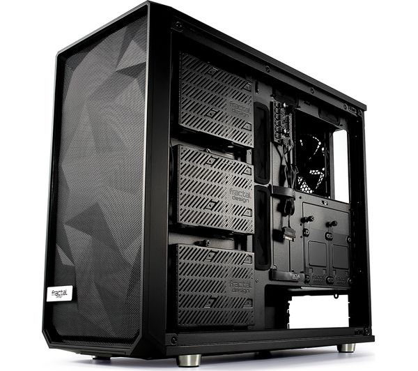 Buy FRACTAL DESIGN Meshify S2 Dark TG EATX MidTower PC Case Free