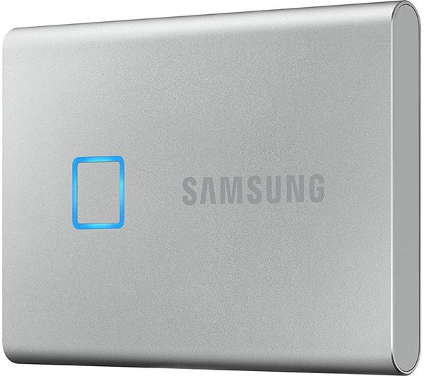 Image of SAMSUNG T7 Touch External SSD - 1 TB, Silver