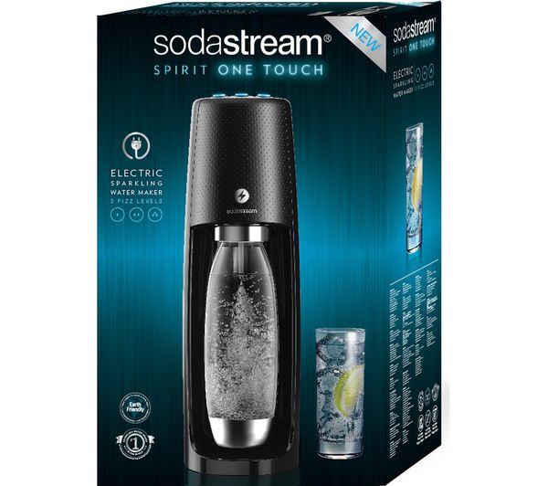 Buy Sodastream Spirit One Touch Sparkling Water Maker - Black Free Delivery Currys