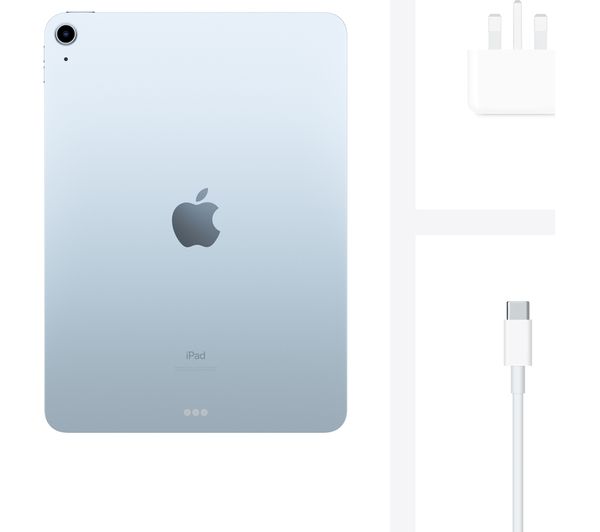 Apple 10.9" iPad Air (2020) - 64 GB, Sky Blue 5