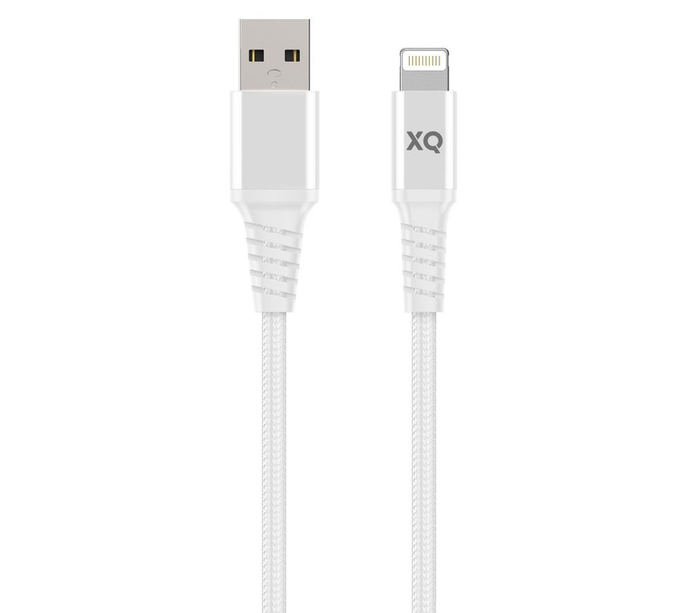 XQISIT Extra Strong Braided Lightning Cable - 2 m