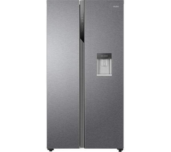 Haier Hsr3918ewpg American Style Fridge Freezer Silver