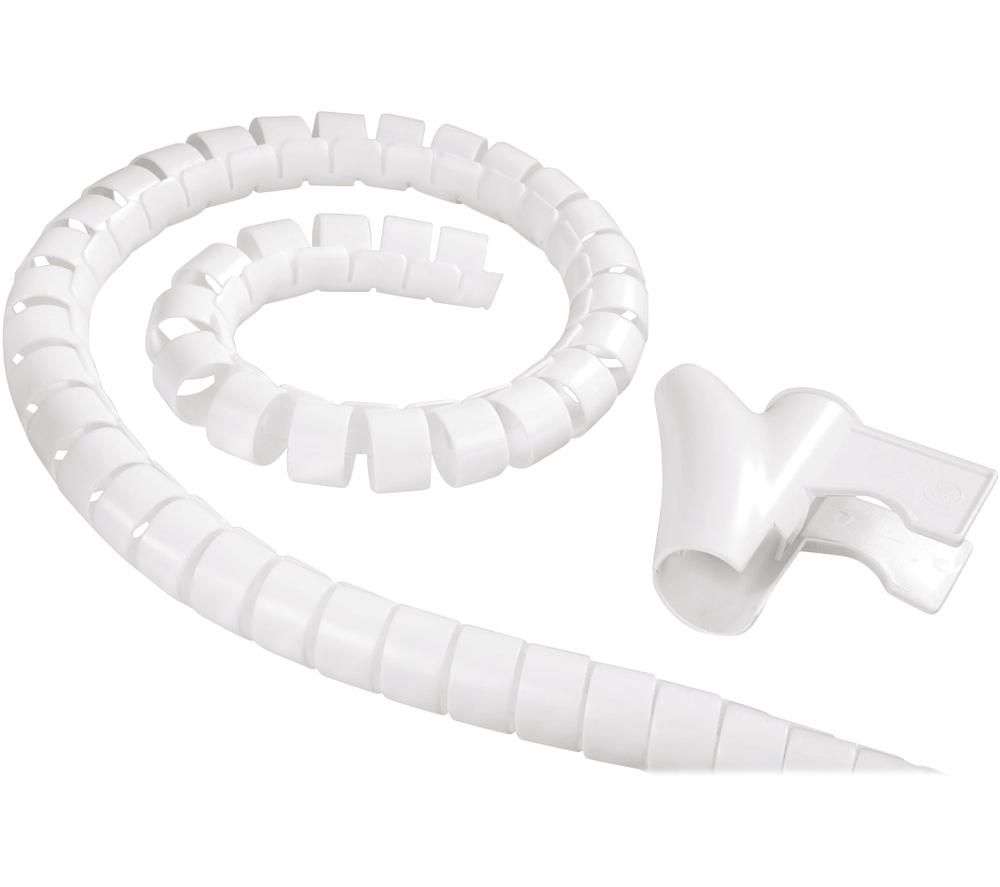 Buy HAMA 83151 Cable Management Tube 1.5 m, White Free Delivery Currys