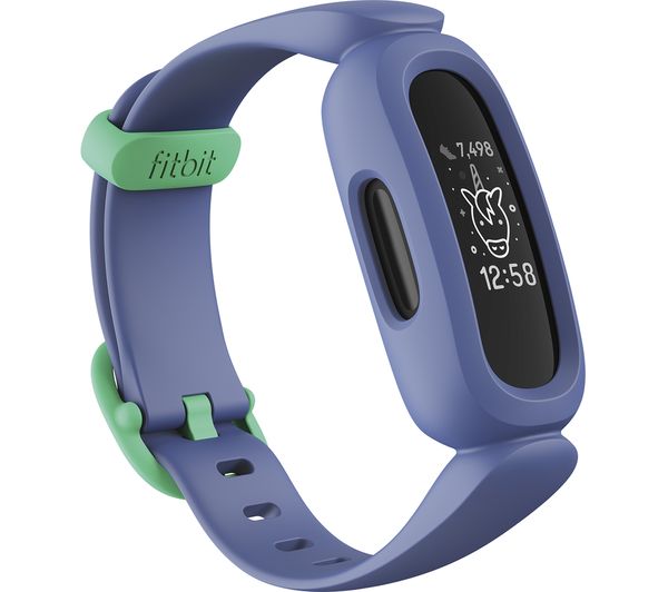 Image of FITBIT Ace 3 Kid's Fitness Tracker - Blue & Green, Universal