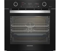 GEBM12400BC Electric Smart Oven - Black & Stainless Steel