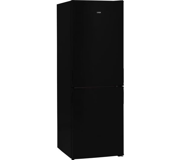 logik lfc50b19 50 50 fridge freezer black