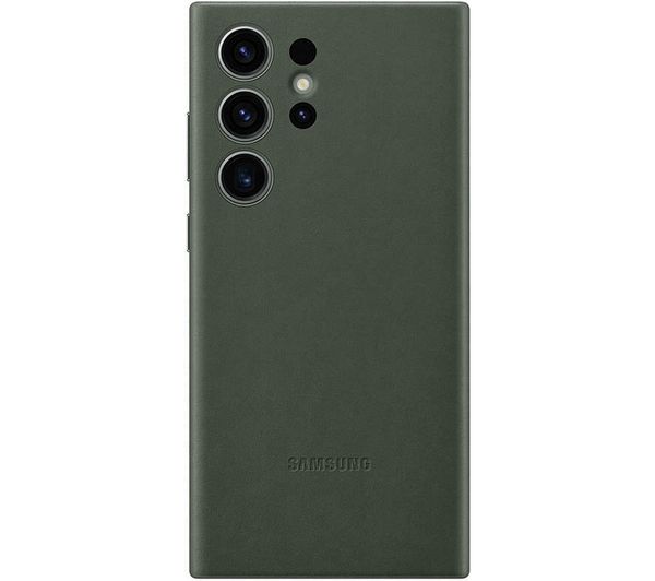 EFVS918LGEGWW SAMSUNG Galaxy S23 Ultra Leather Case Green Currys