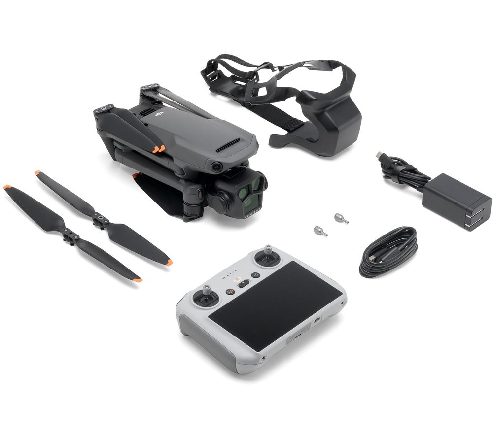 Mavic 3 Pro Drone with DJI RC Remote Controller - Grey