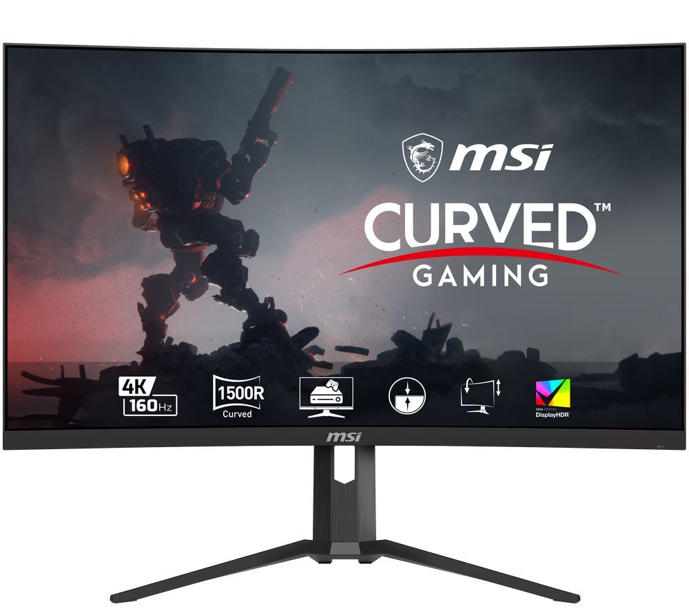 MAG 321CUP 4K Ultra HD 32" Curved VA Gaming Monitor - Black