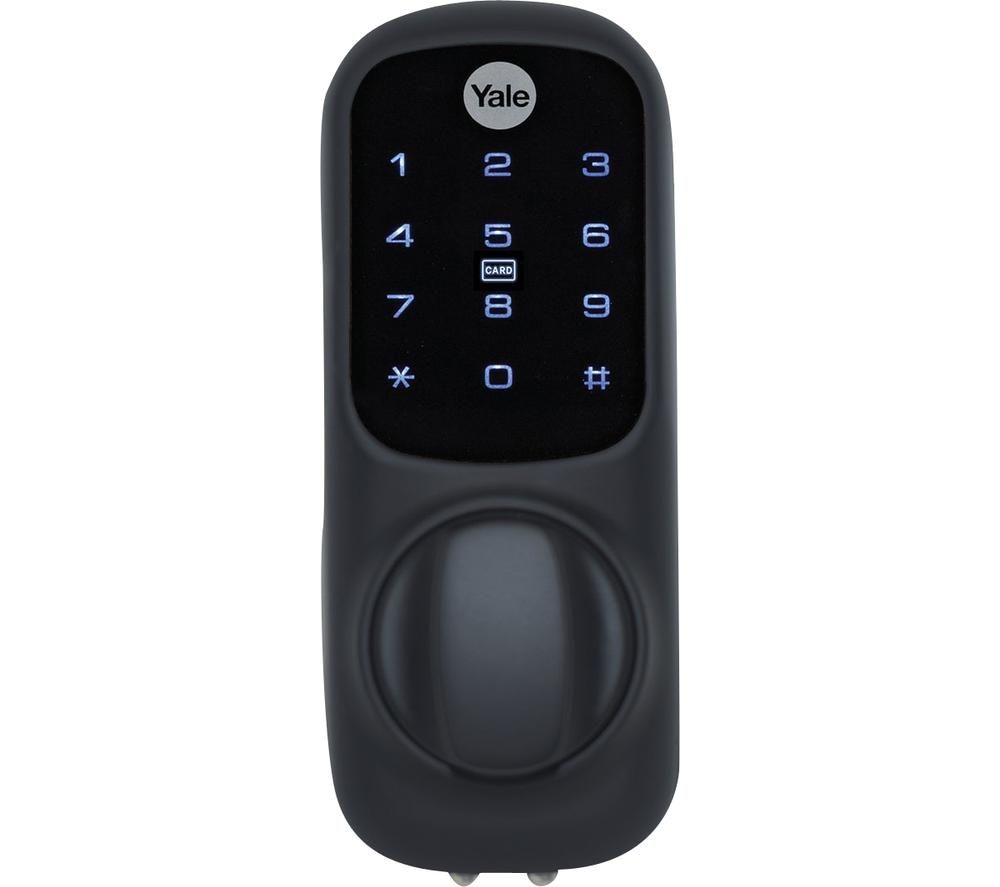 Keyless Connected Smart Door Lock - Black