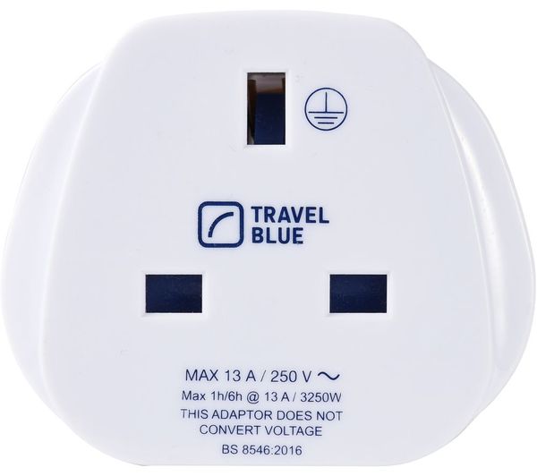 Travel Blue Tb 170 Uk To Eu Travel Plug Adapter