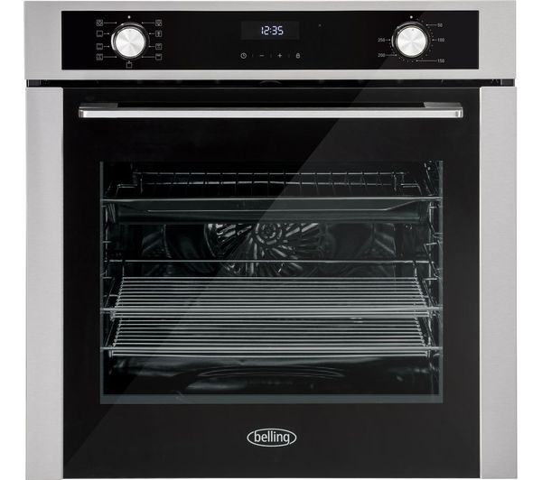 Belling Comfortcook Bi603mf Electric Oven Stainless Steel
