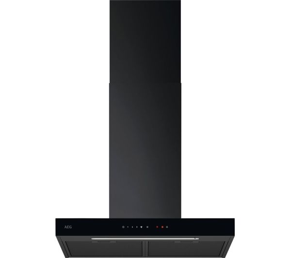 AEG Hob2Hood GB67D61HB Chimney Cooker Hood - Black