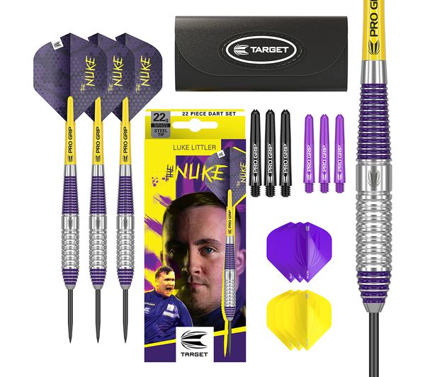 An image of TARGET Luke Littler Brass Steel Tip Darts