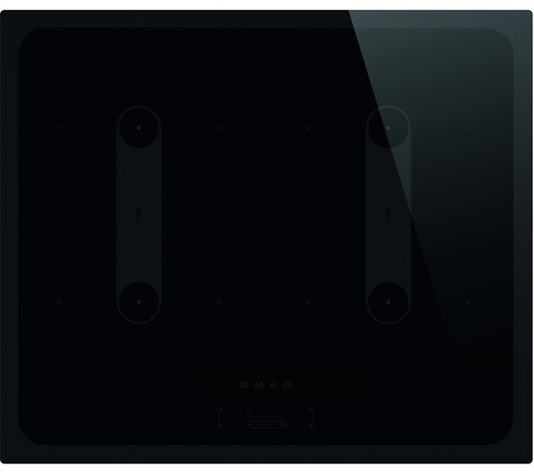 An image of SMEG SI2B22641D 60 cm Electric Induction Hob - Black