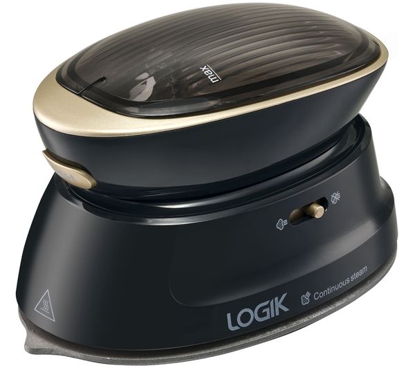An image of LOGIK L50TIB26 Travel Iron - Black