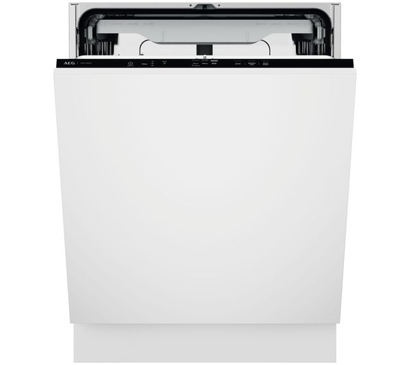 An image of AEG 5000 Series Airdry GI5200C2SN Full-size Fully Integrated Dishwasher