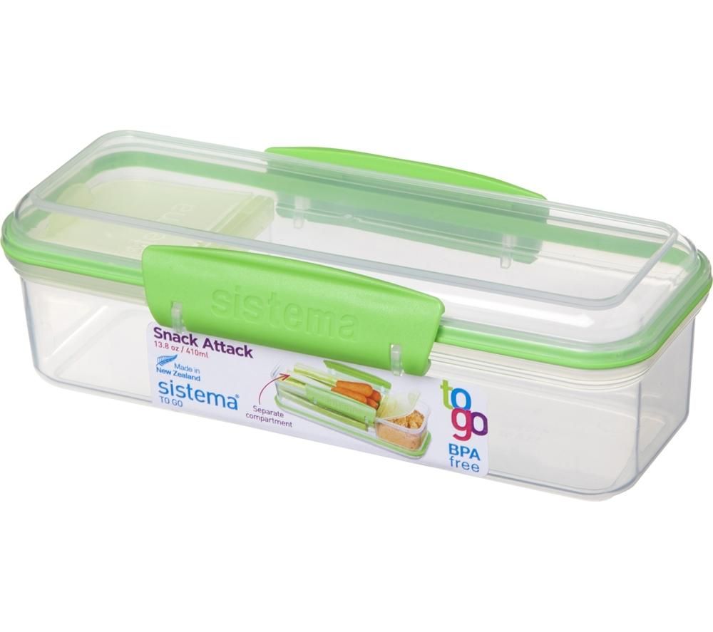 SISTEMA Snack Attack Snack Container review