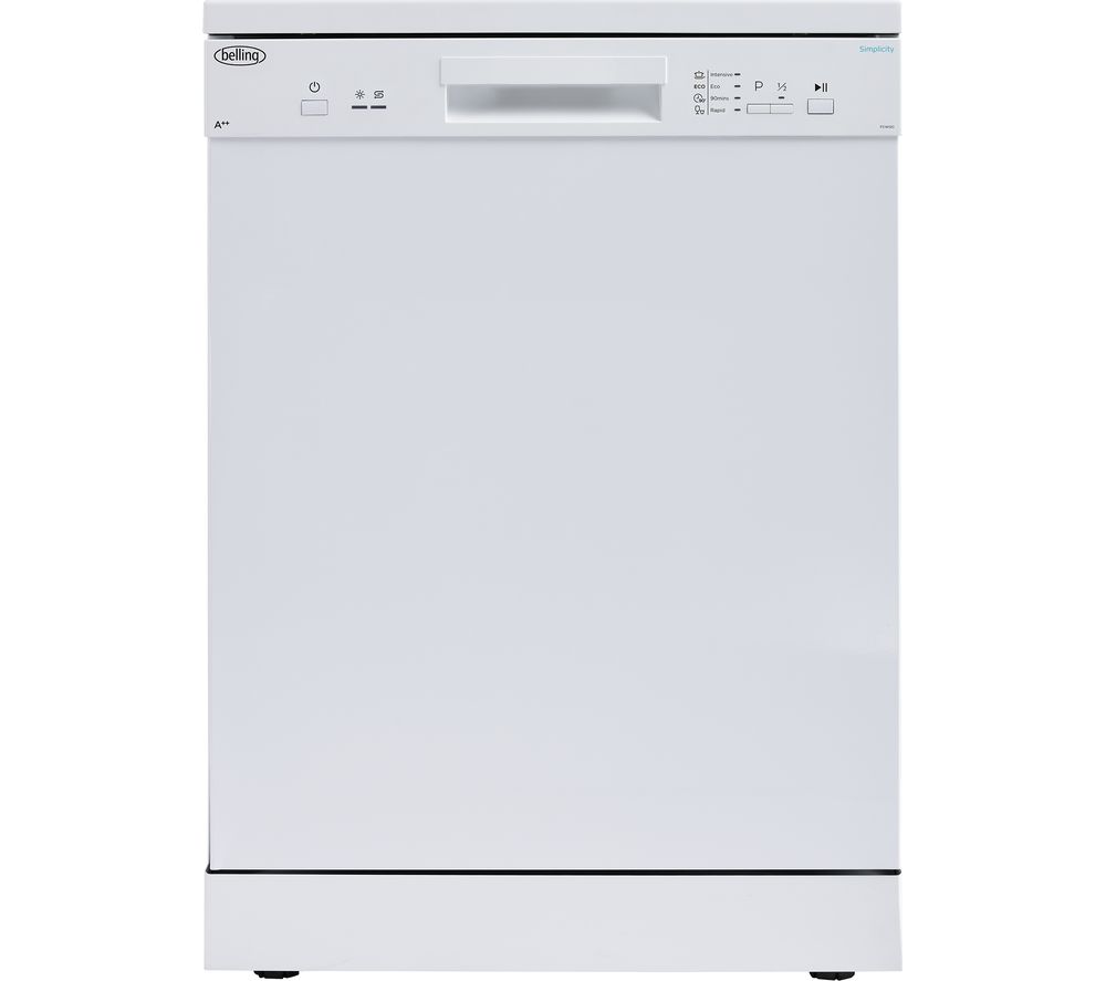 BELLING FDW120 Full-size Dishwasher – White, White
