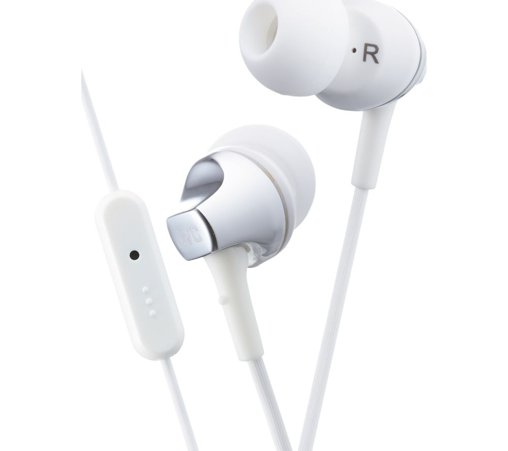 JVC HA-FR325-W-E Headphones - White, White