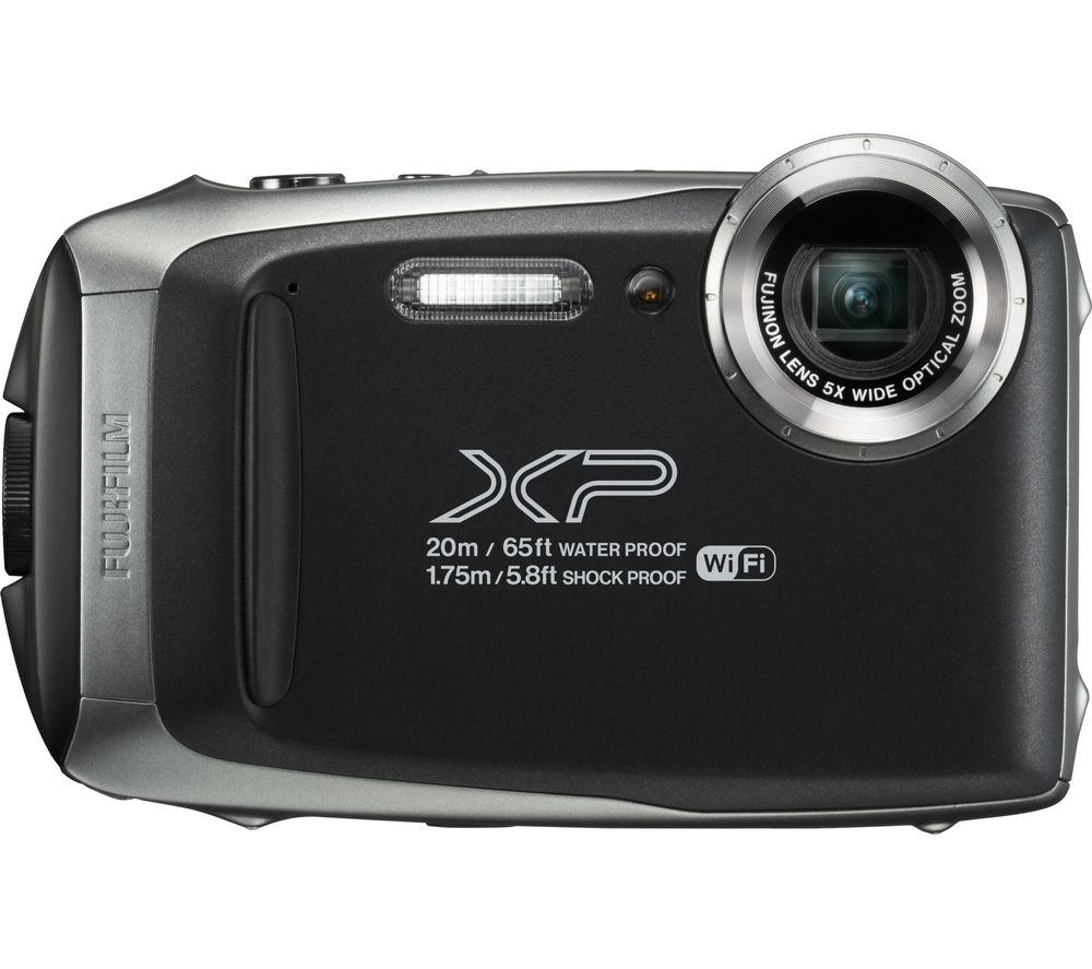 Buy FUJIFILM XP130 Tough Compact Camera Graphite Free Delivery Currys