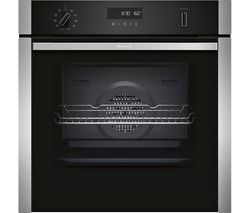 NEFF B6ACH7HN0B Slide&Hide Electric Oven - Stainless Steel