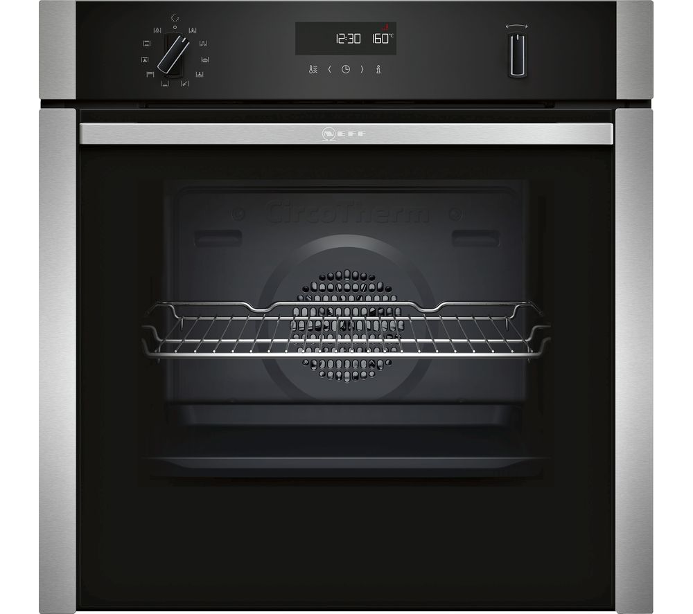 NEFF B6ACH7HN0B Electric Oven – Stainless Steel, Stainless Steel