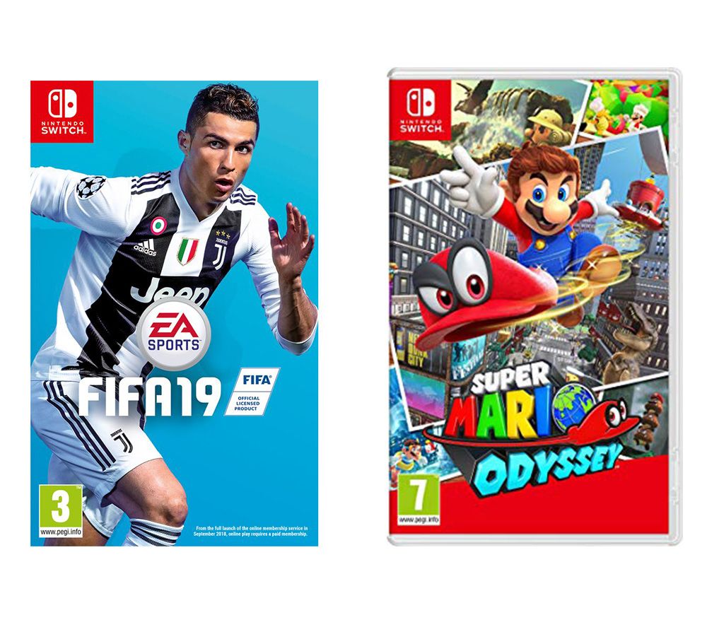 NINTENDO FIFA 19 & Super Mario Odyssey Bundle review