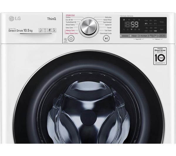 F4V710WTSE LG TurboWash with AI DD V7 F4V710WTSE WiFi enabled