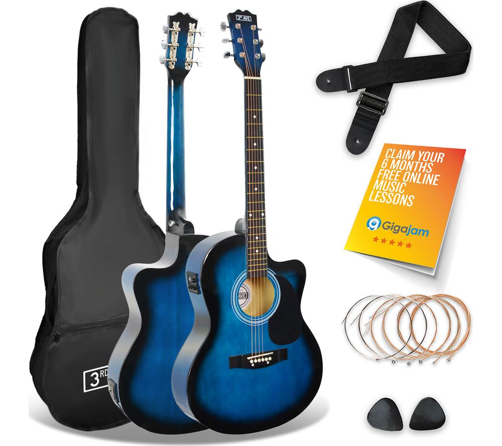 3RD AVENUE STX10ECABBPK Electro-Acoustic Guitar Pack review