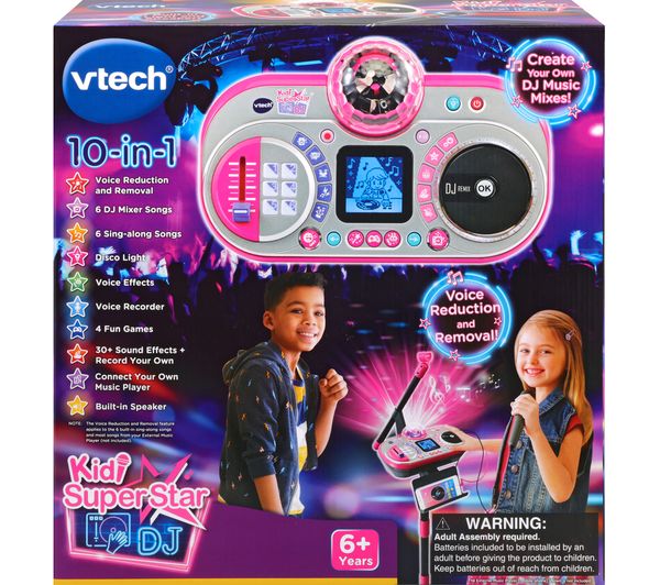 vtech kidi superstar dj studio back on low batteries 