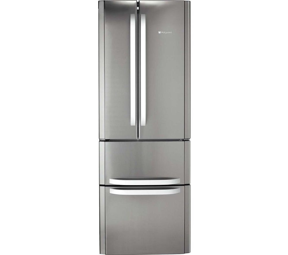 Buy HOTPOINT FFU4D X 1 Fridge Freezer - Inox | Free Delivery | Currys