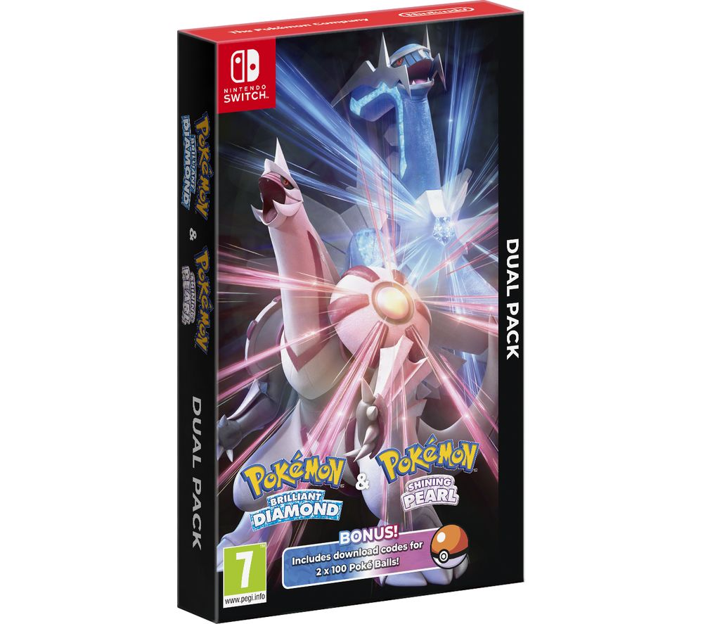 NINTENDO SWITCH Pokémon Brilliant Diamond & Shining Pearl Dual Pack Bundle review