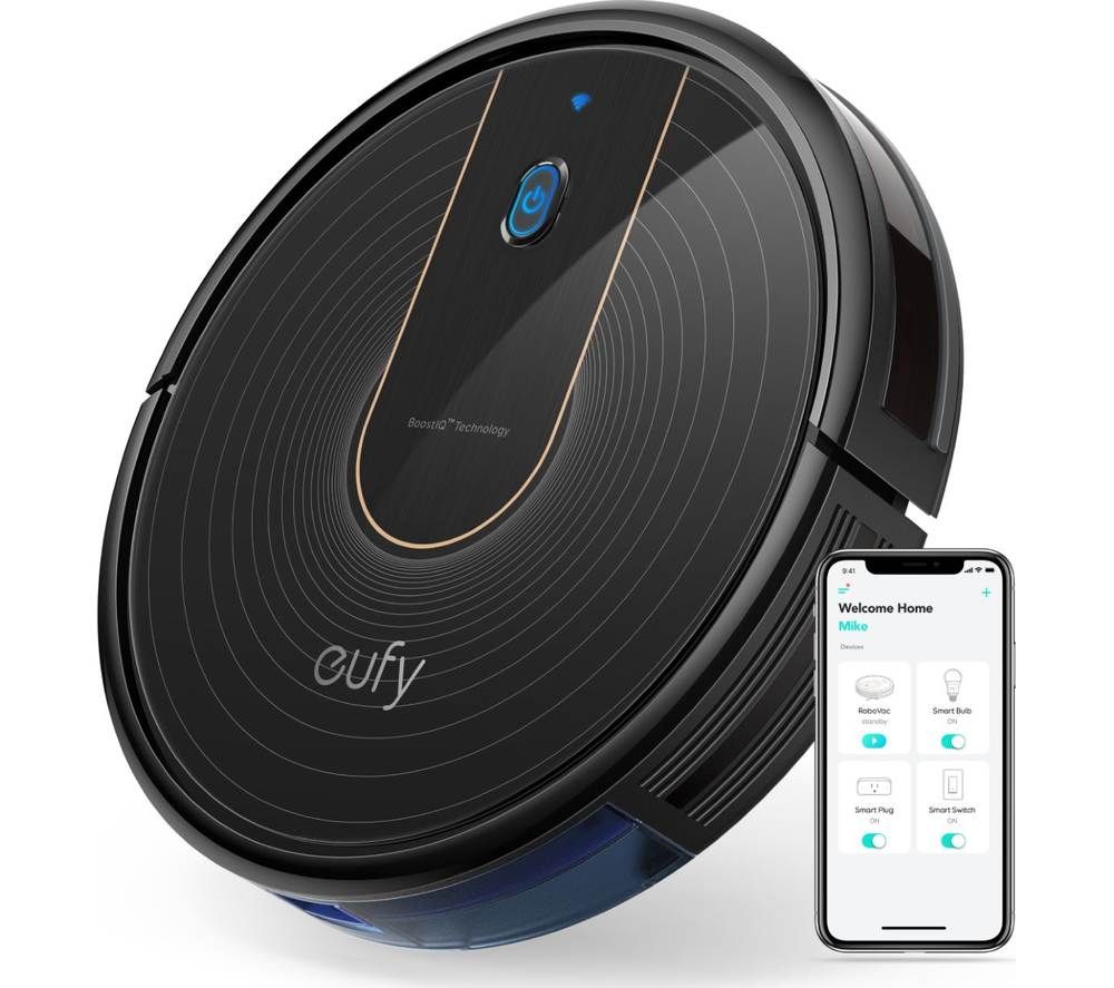 EUFY RoboVac 15C Robot Vacuum Cleaner Black Fast Delivery Currysie