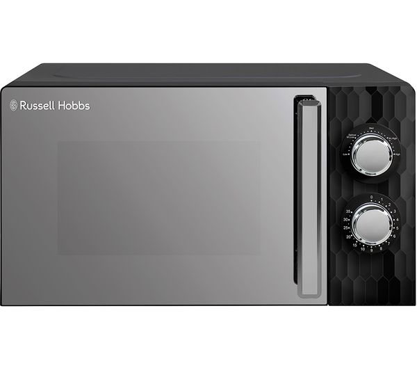 Russell Hobbs Honeycomb Rhmm715b Compact Solo Microwave Black
