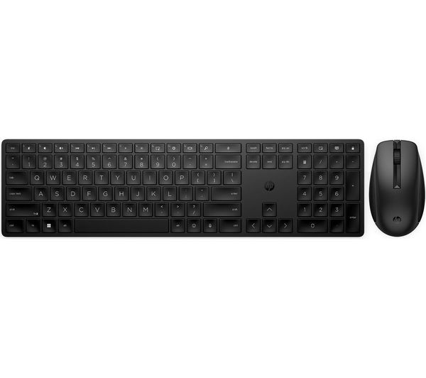 Hp 650 Programmable Wireless Keyboard Mouse Set Black
