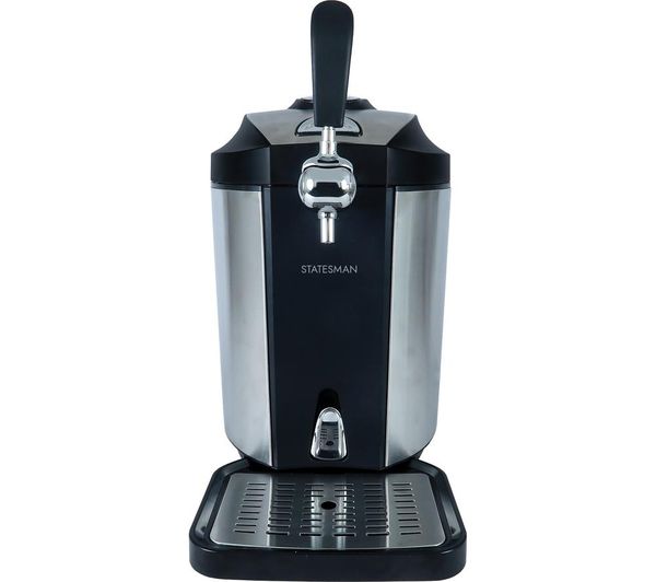STATESMAN SKBD0500SS Beer Dispenser - Black & Silver