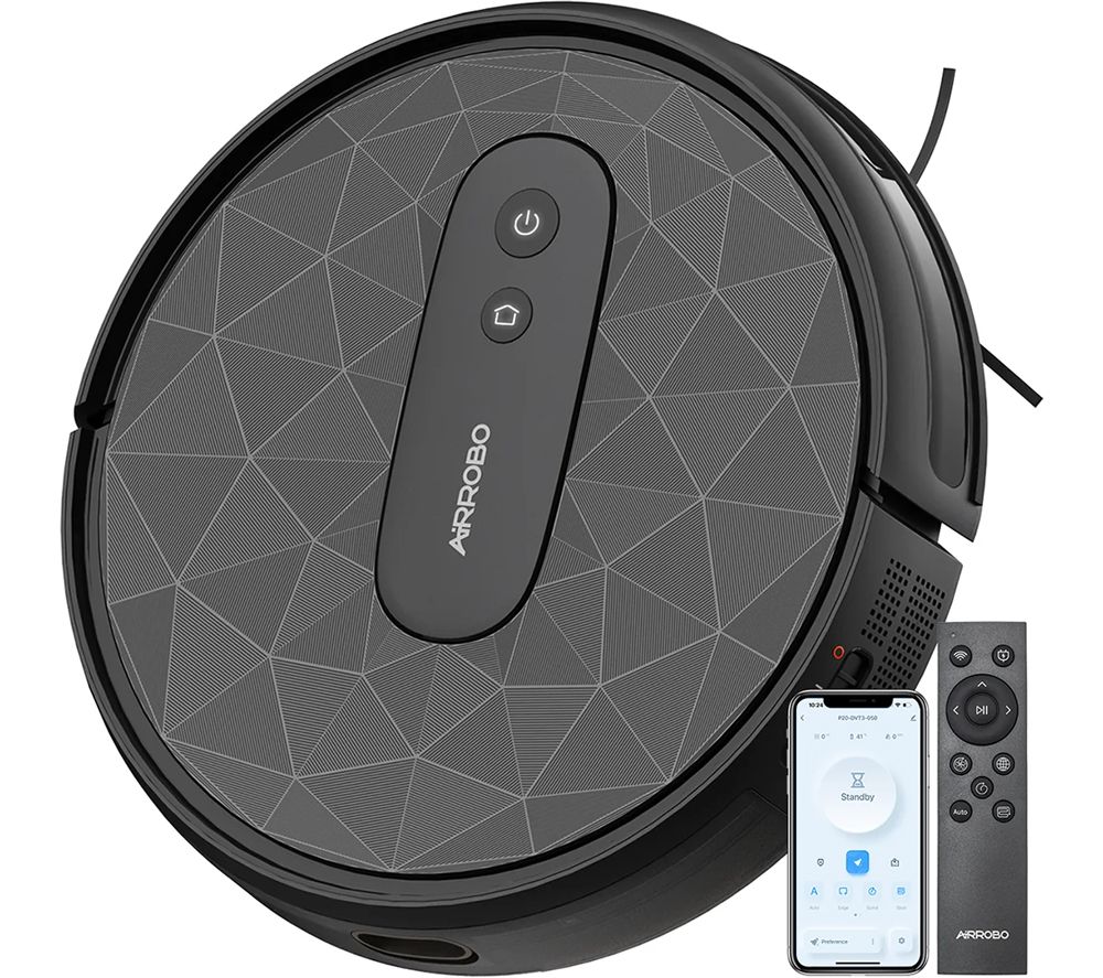 P20 Robot Vacuum Cleaner - Black