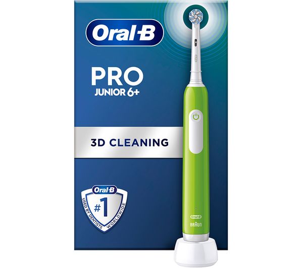 Oral B Pro Junior Electric Toothbrush Green
