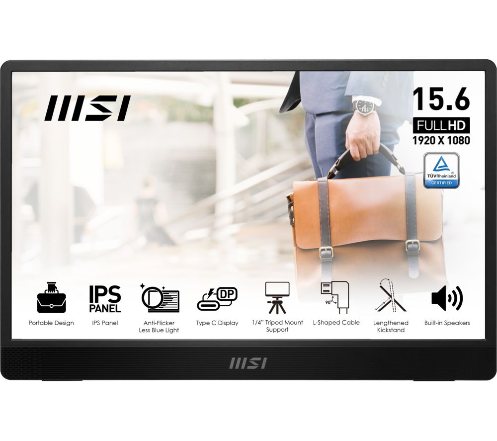 PRO MP161 E2 Full HD 15.6" IPS LED Portable Monitor - Black