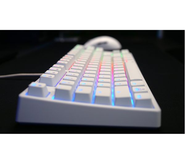 CHERRY Xtrfy K4V2 TKL Mechanical Gaming Keyboard - White