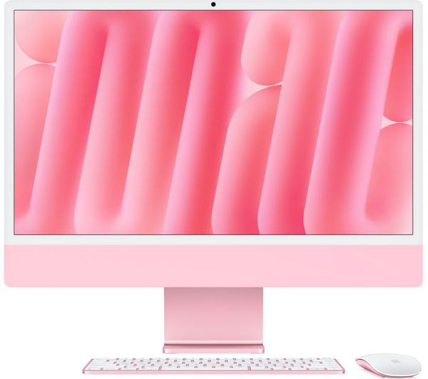 APPLE iMac 4.5K 24" (2024) - M4, 512 GB SSD, Pink