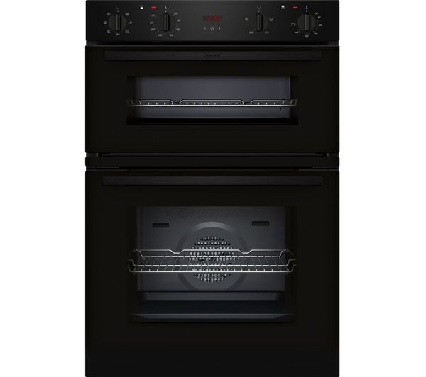 NEFF N30 U1DCC0AK3B Electric Double Oven - Black