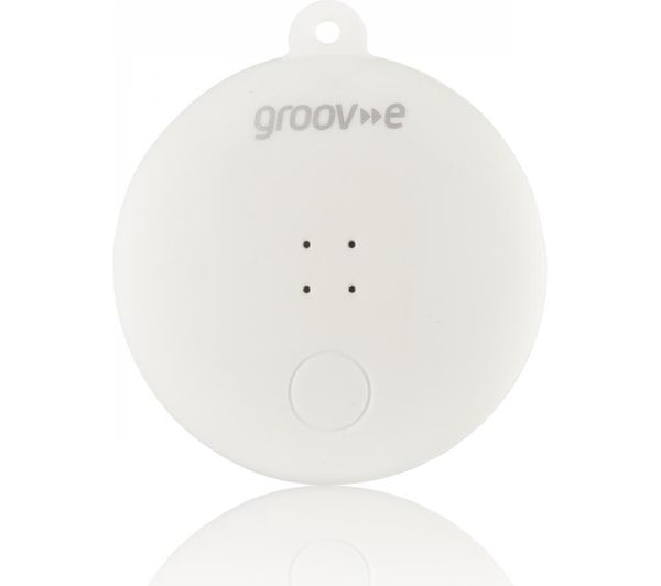 An image of GROOV-E My Tag Smart Tracker - Pack of 3, White